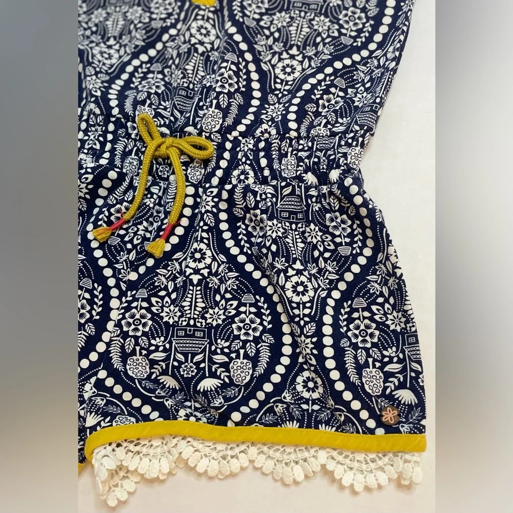 Girls Size 8 Matilda Jane 435 “Southern Sun” Romper - Picture 4 of 6